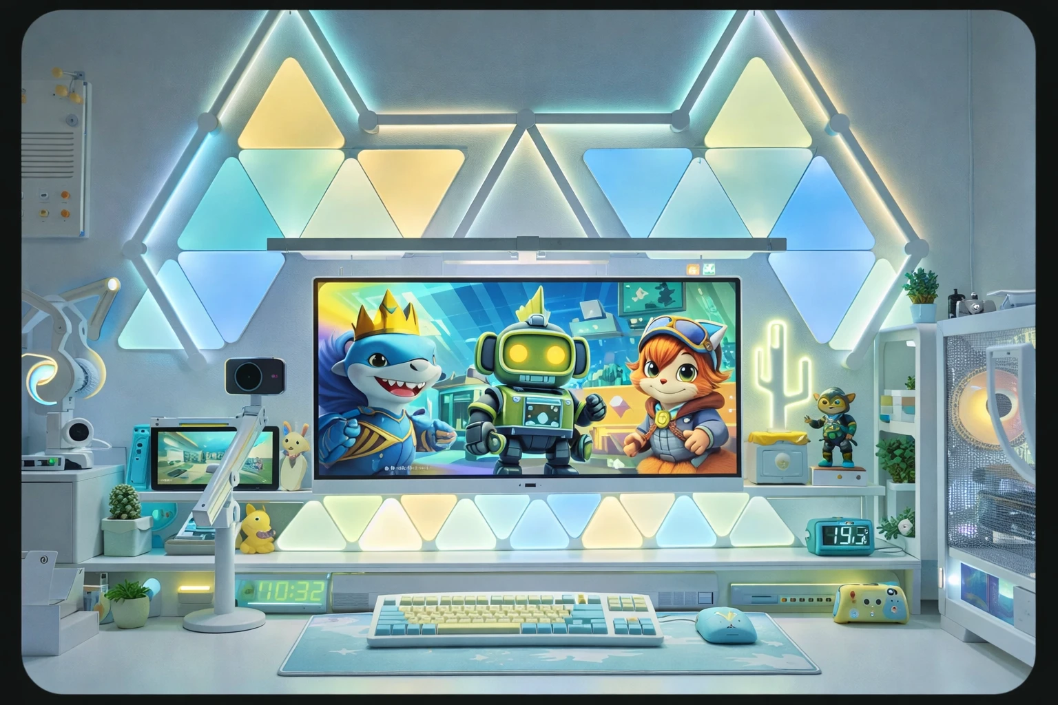 smart wall light Combo