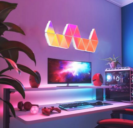 Pro Triangle Lights for Gaming Setup