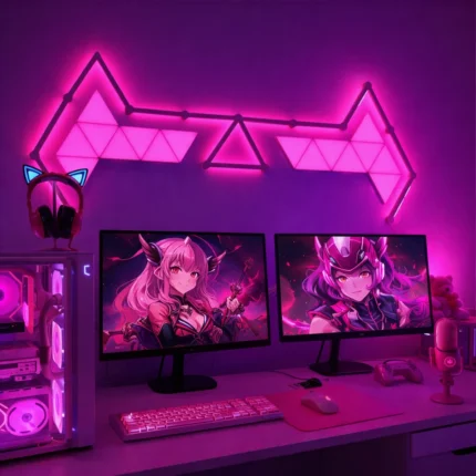 Triangle Wall Panels & Light Bar Combo15+16pro